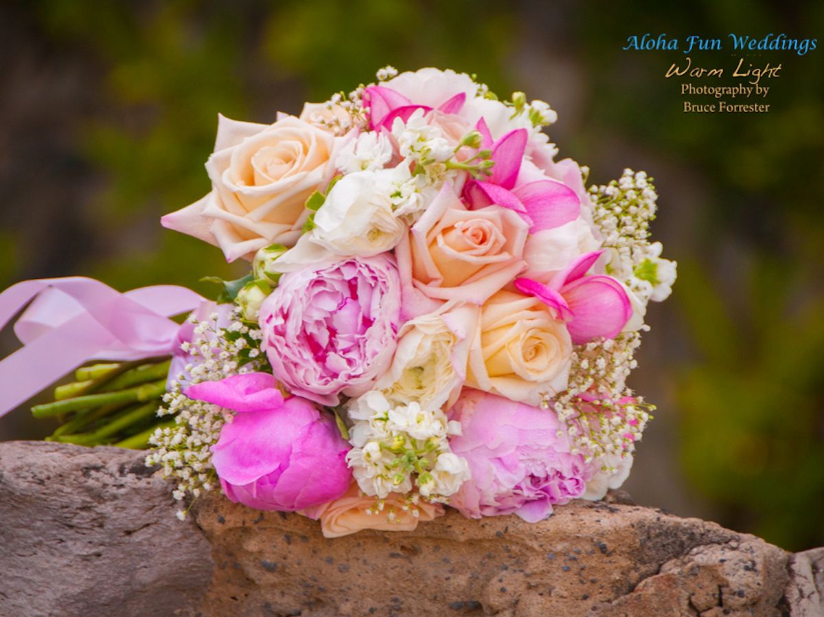 Romantic Ceremony Flower Bouquet